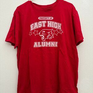 High School Musical East High T-Shirt Size XL NO TAGS